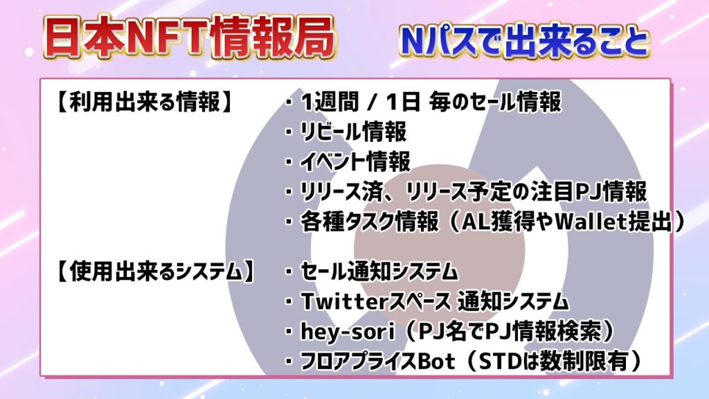 日本NFT情報局概要3