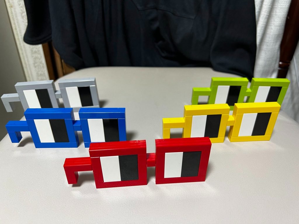 Nouns全国バトンリレーレゴで作っています